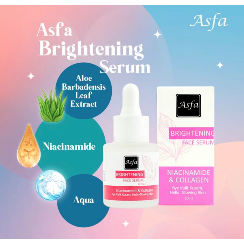 ASFA BRIGHTENING FACE SERUM