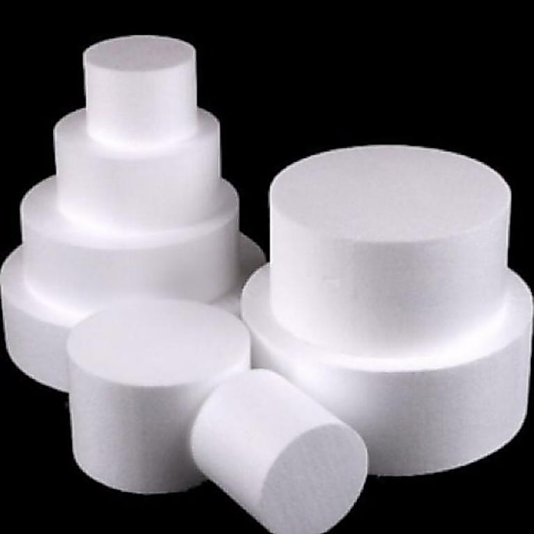Dummy Bulat/Gabus Styrofoam/Cake Styrofoam