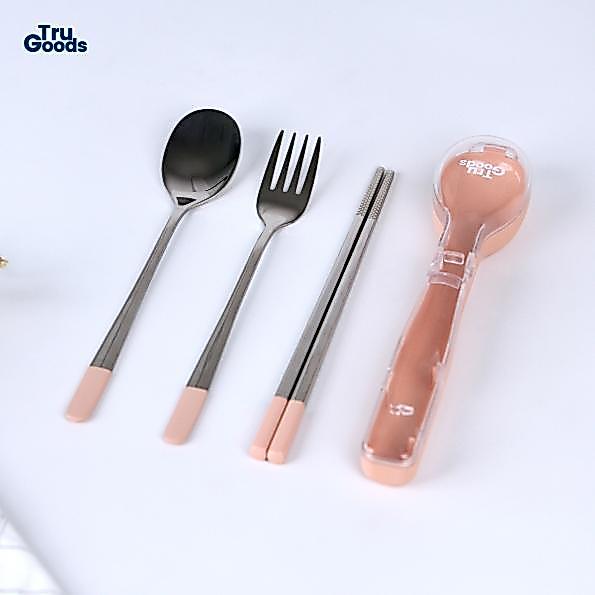 Cutlery Set Pocket / Alat Makan Set Tru Goods