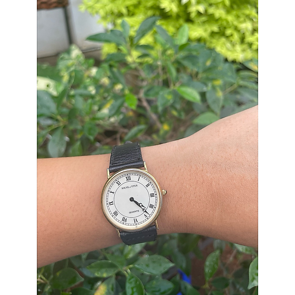 Jam tangan vintage Solvil et Titus
