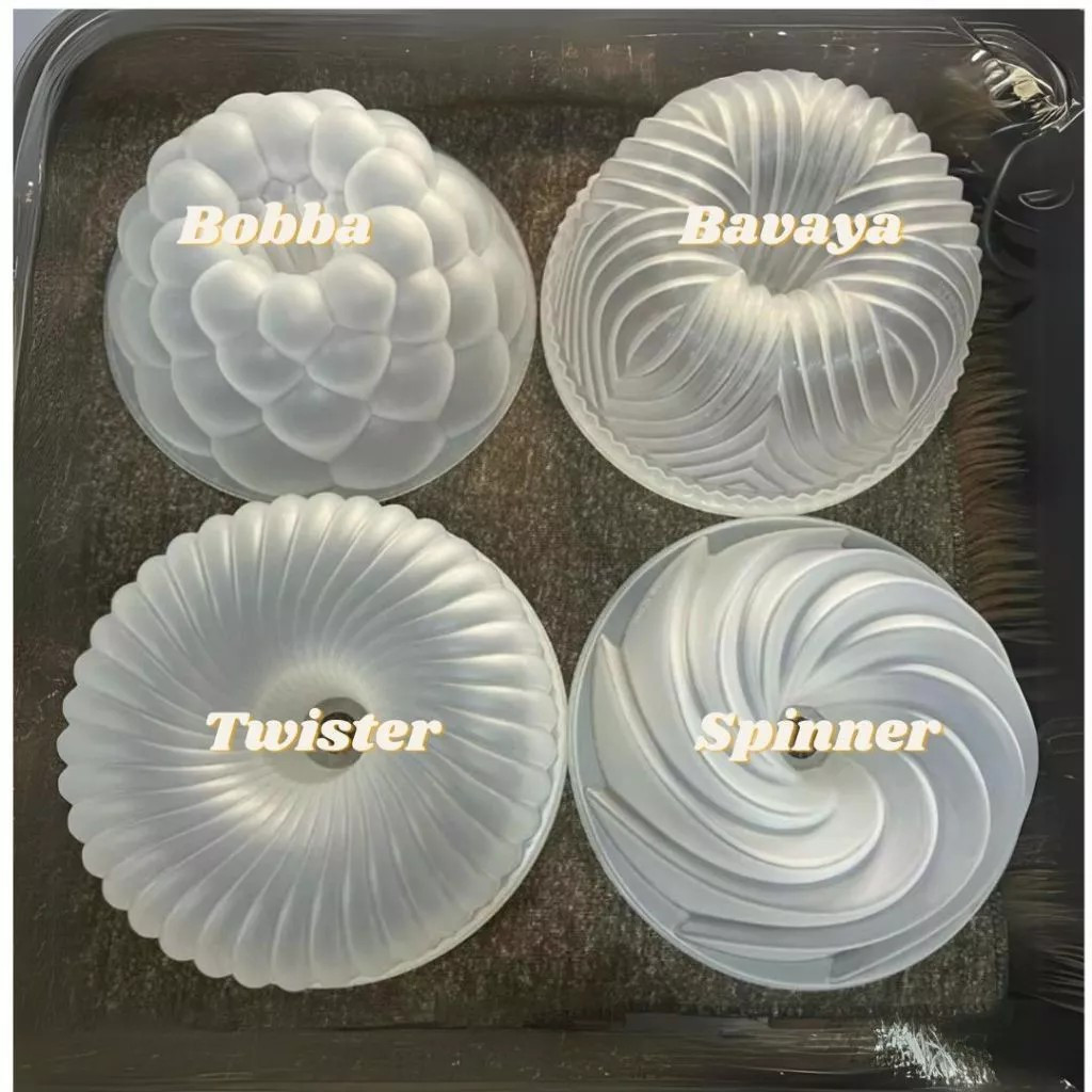 Cetakan Pudding Bolu Kukus Bolu Loyang Jumbo Ukuran 22cm Plastik Premium Tebal