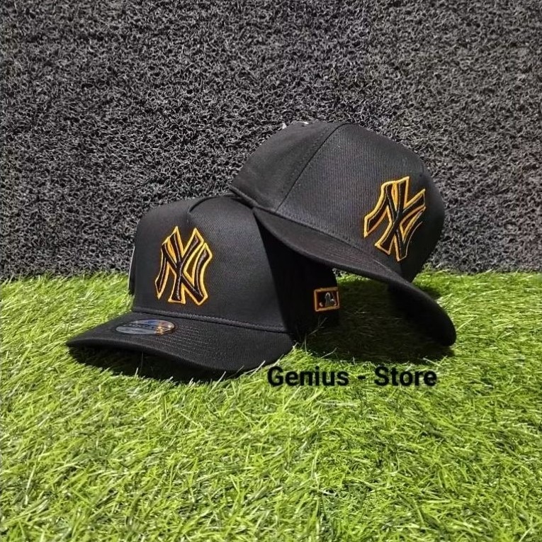 YN Black List Gold Topi Premium Topi  MLB High Quality