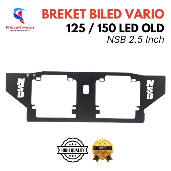 Breket Bracket Dudukan Lampu Projie Biled 2,5 Inch HID Vario 125/150 OLD