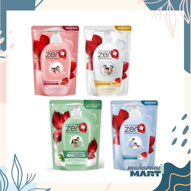 Zen Sabun Mandi Cair Body Wash 400 ml Sabun Zen Cair
