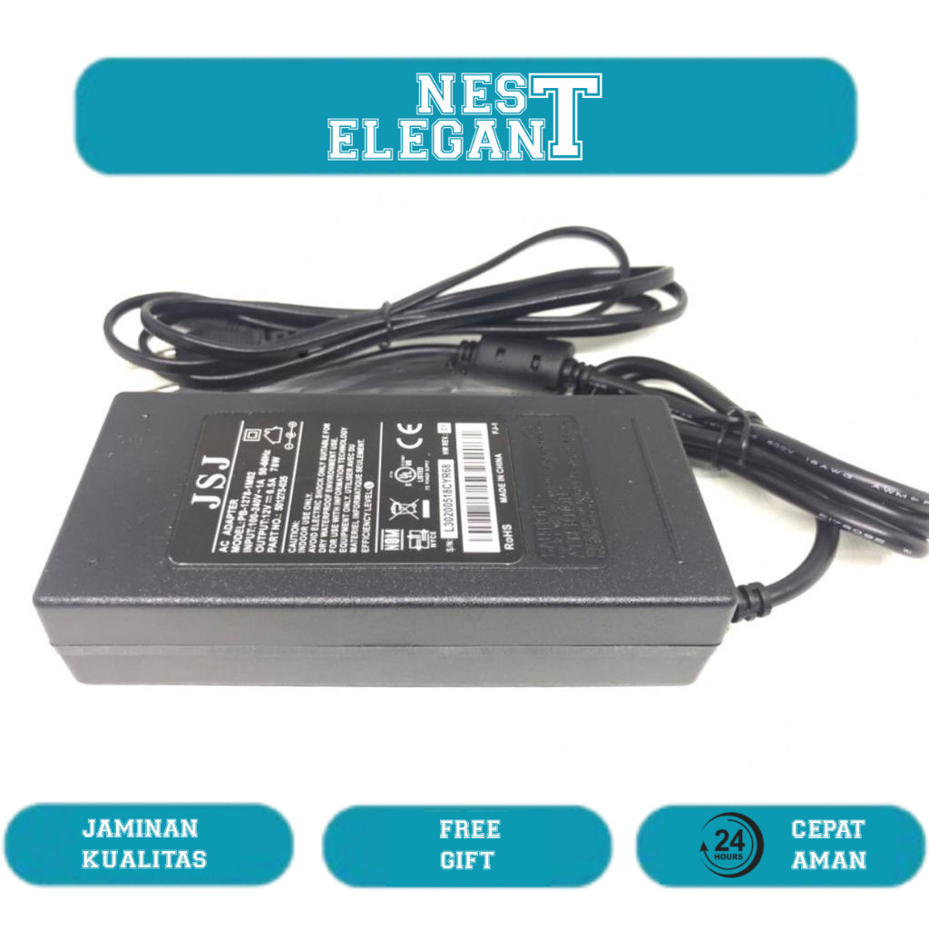 Adaptor 12V 6.5A / Adaptor Pompa DC 12 Volt 6.5 Ampere