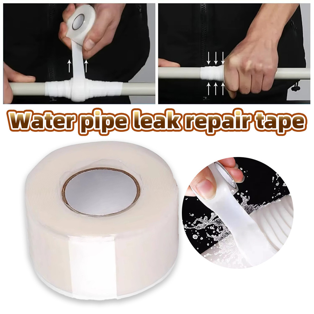 25mm*3m Lakban Pipa Isolasi Pipa Ledeng Selang Bocor Penambal Lakban Anti Bocor Pipa DUCT TAPE