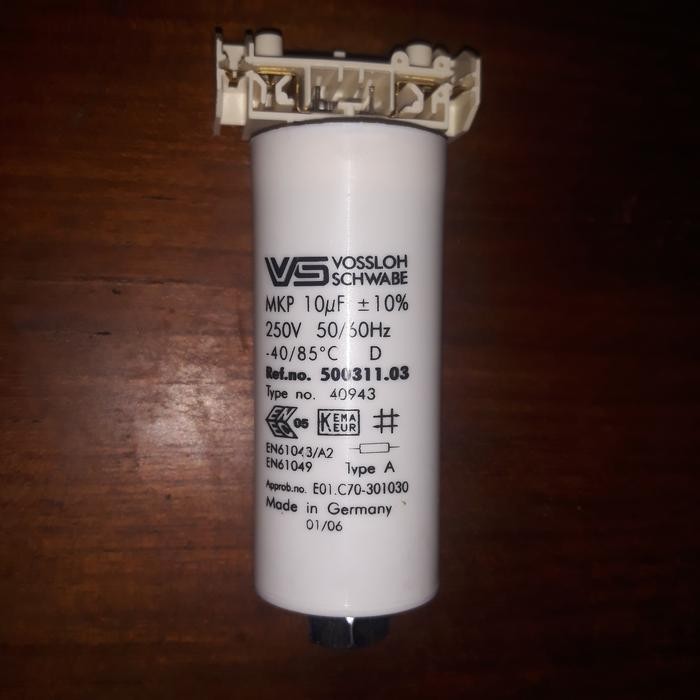 READY Kapasitor Vossloh MKP 10uf 250v