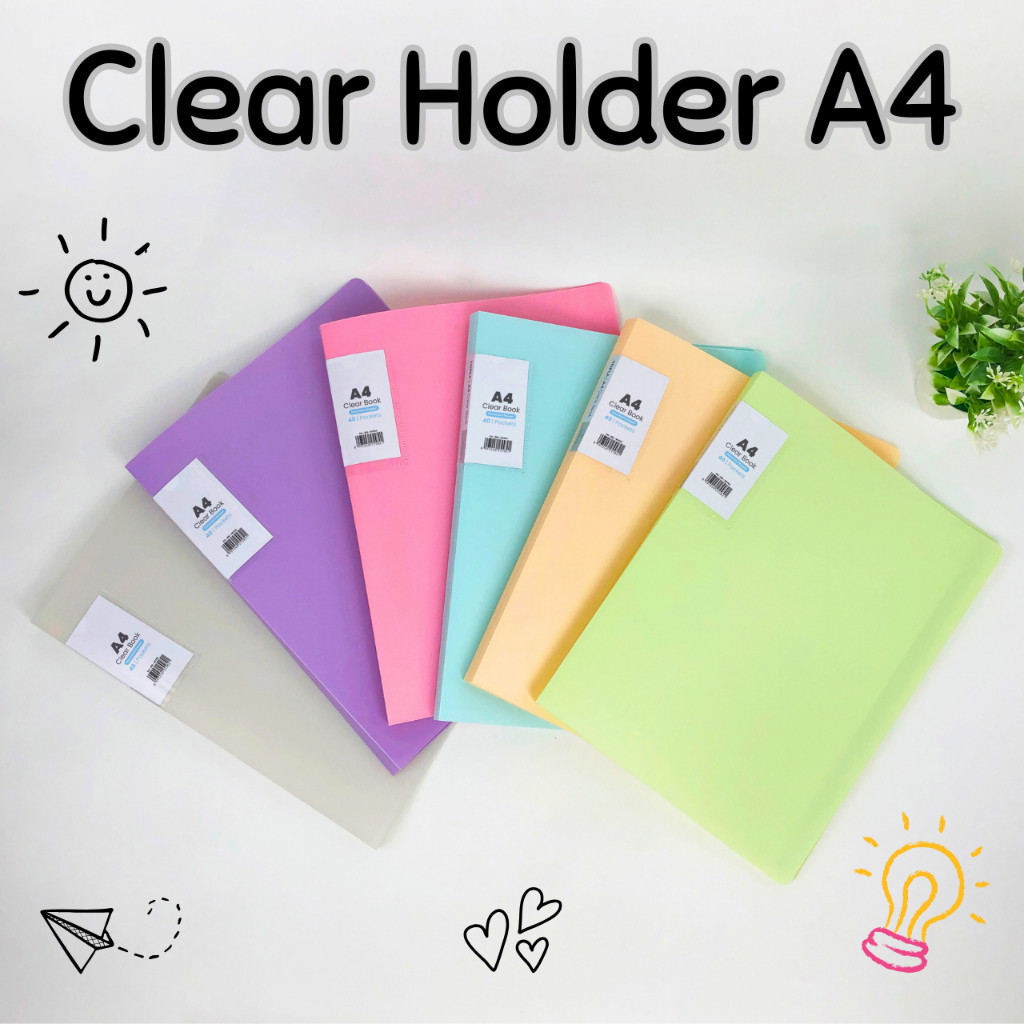 

Clear Holder A4 F4 / Display Book A4 F4 / Dokumen Keeper A4 F4 /Clear Holder A4 / F4 Topla