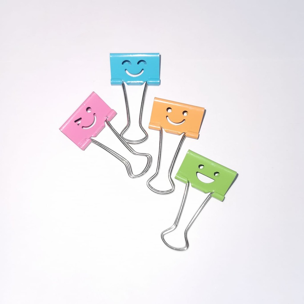 

Paket Binder Clip Smile
