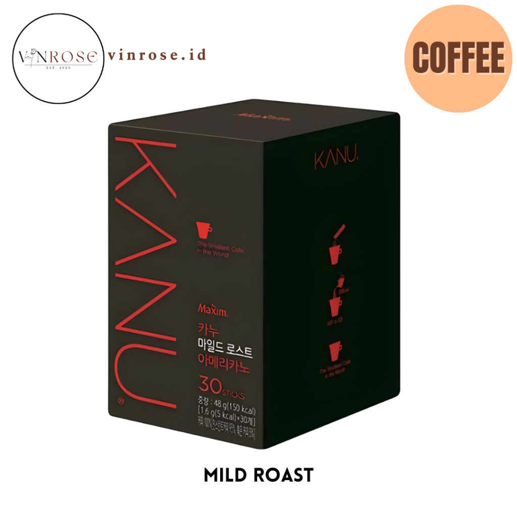 

JAMIN MURAH !!![30 Sachet] Maxim Kanu Mini Mild Roast Americano Coffee Korea/ Kopi(BISA LANGSUNG ORDER)