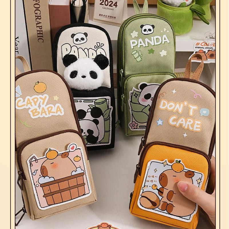 

Tas Lucu Kapasitas Besar 3D Model Hiasan Glitter Karakter Anak Sekolah Korea Tempat Pensil Kotak Kotak Pensil Kanvas 6 Ruang Pencil Case 3D Anak Perempuan Lucu Besar