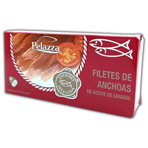 Anchovy Fillet Pelazza - 50 Gram