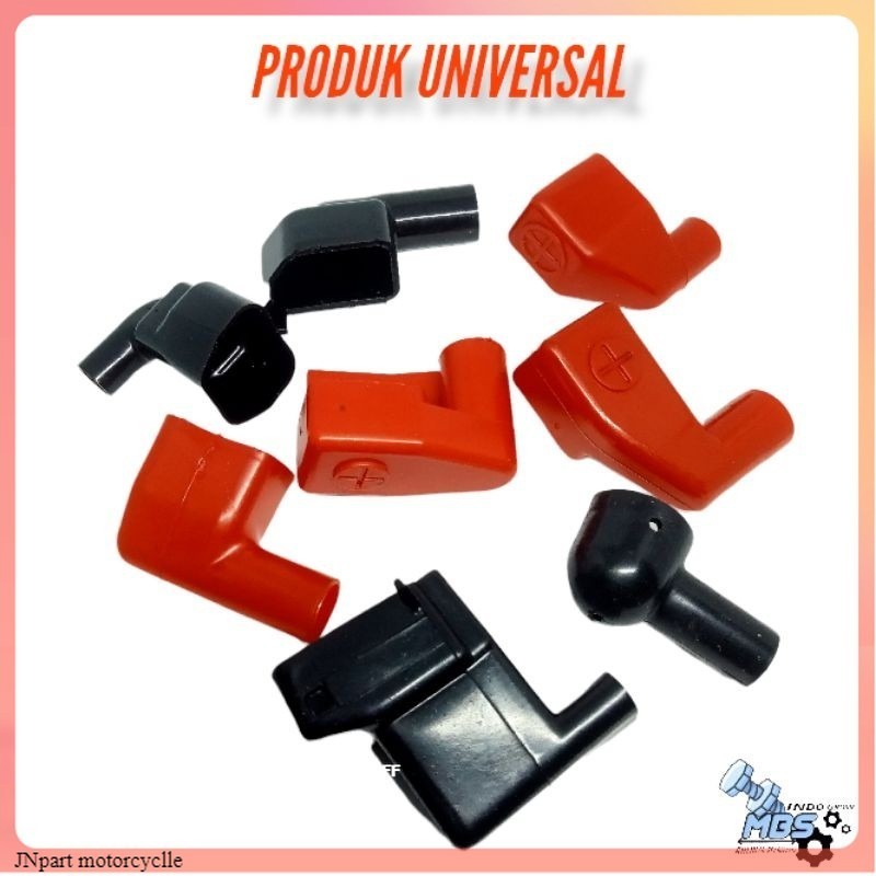 MRJ ORIGINAL Karet penutup kabel skun kpala aki Karet aki universla motor mobil