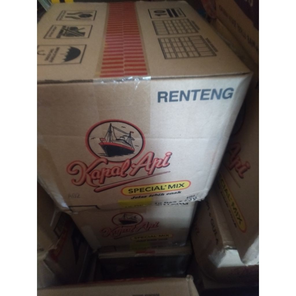 

kapal api spesial mix 1 dus isi 12renceng