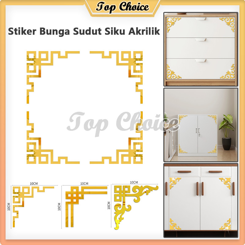 List Gold Dekorasi Moulding 10x10cm Dekorasi Dinding