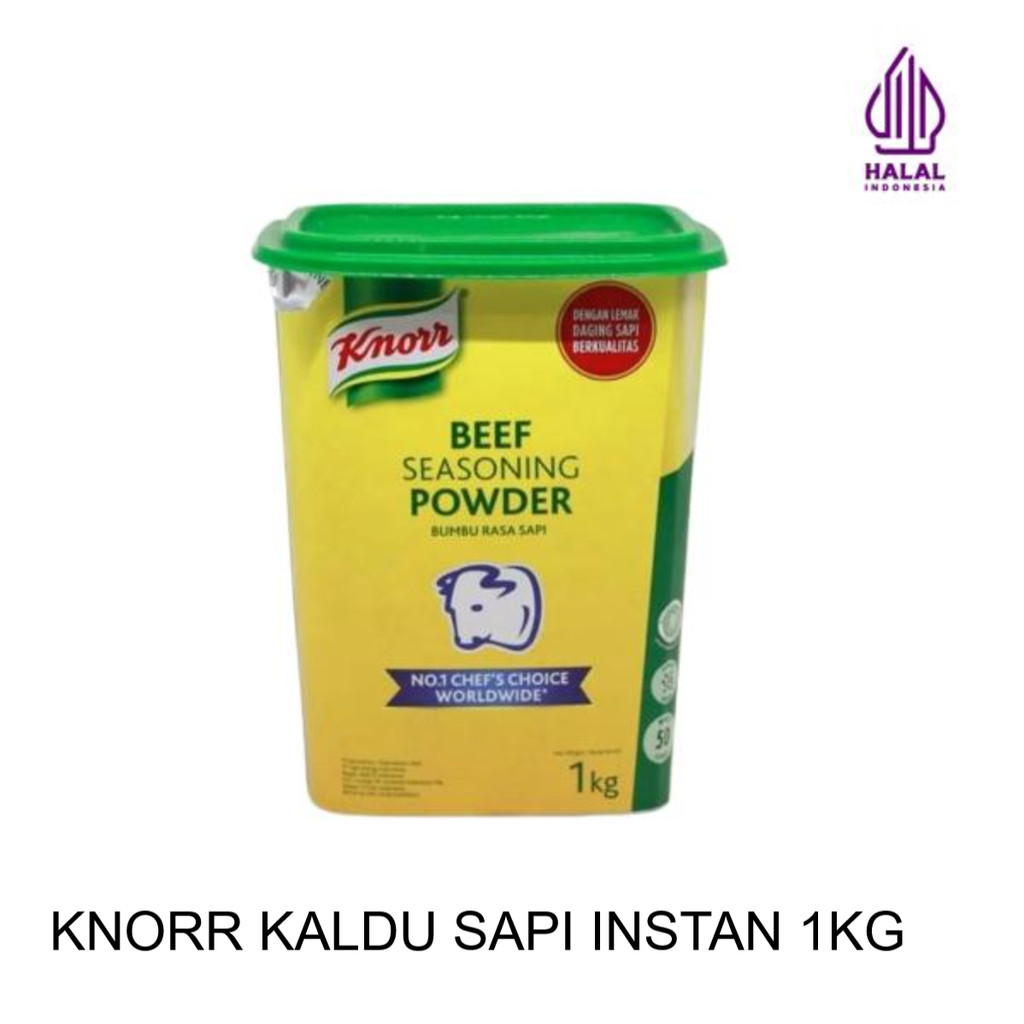 

Knorr Beef Powder 1kg – Kaldu Sapi Instan Halal Restoran, Katering & UMKM Kuliner Murah Asli Distributor