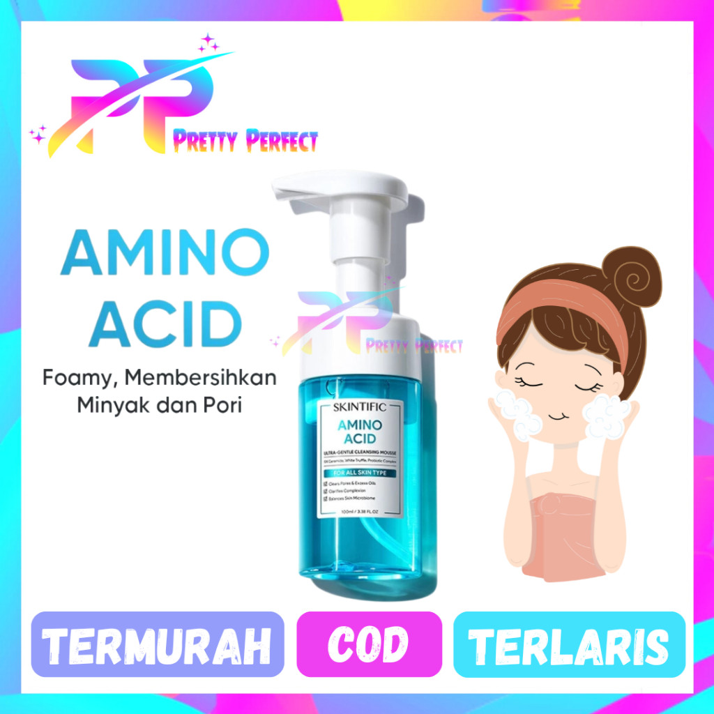 SKINTIFIC - Skintific Amino Acid Ultra Gentle Cleansing Mousse