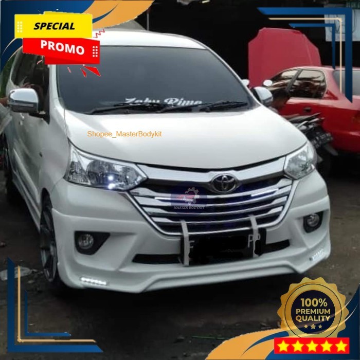 Ready Stok- Aksesoris Bemper Mobil Bodykit Toyota Grand New Avanza 2015 2016 2017 2018