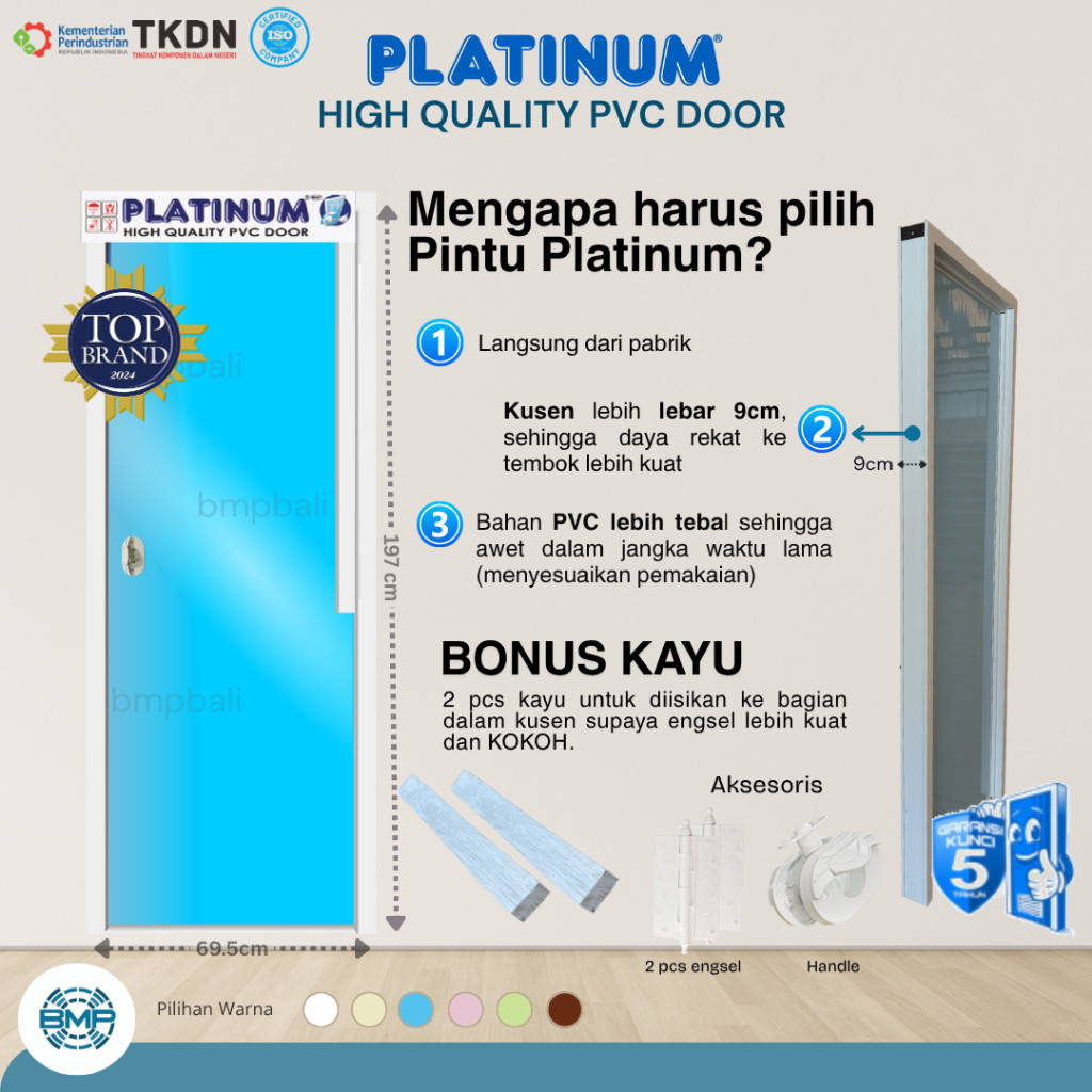 PINTU PVC / PINTU PLATINUM STANDAR