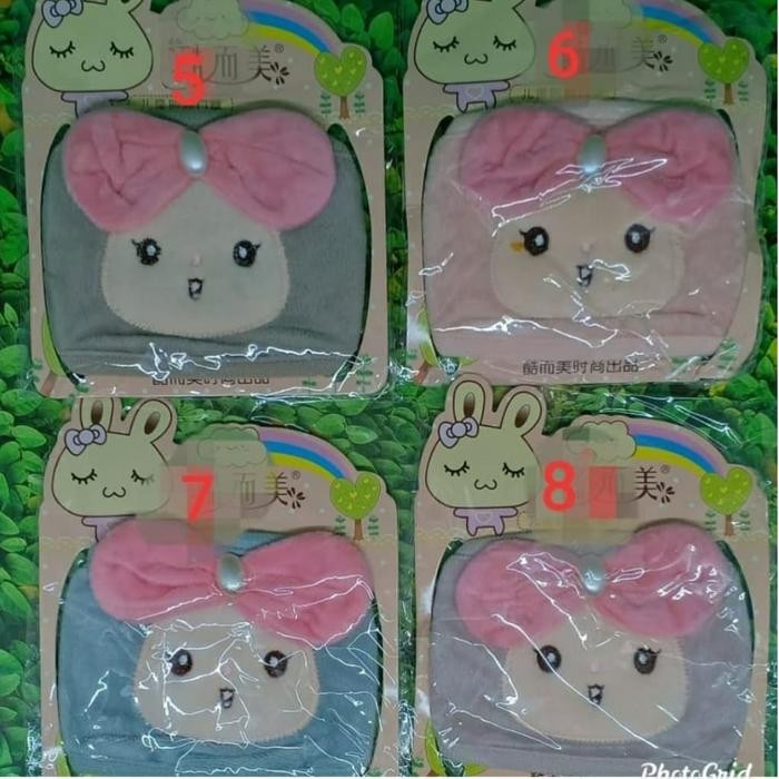 Masker Anak 3D/Masker Mulut 3D/Masker Anak Kain Kelinci A