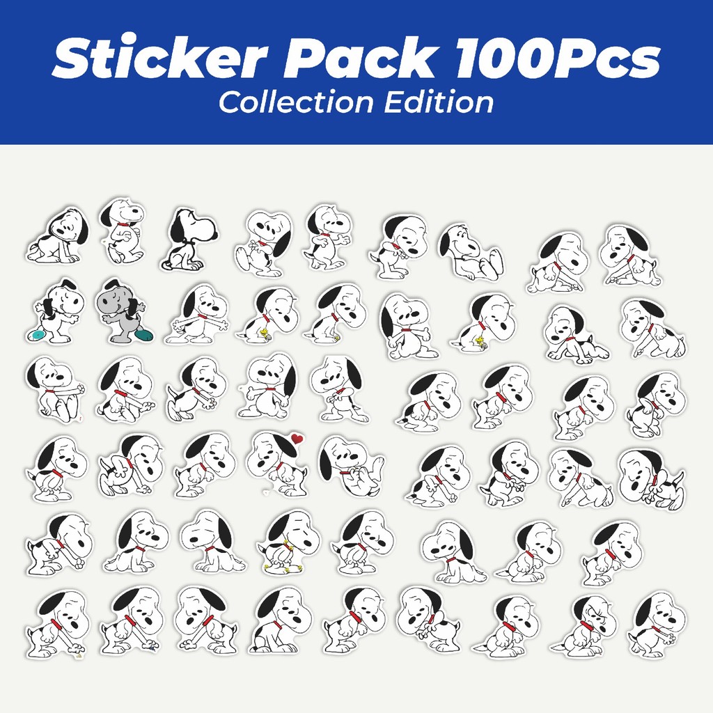 

Hot Stiker Kartun Soopy V53 Lucu Anti Air Stikers Berperekat Waterproof Sticker Decal Buat Motor Helm Buku Journal Koper Casing HP Laptop Botol Minum