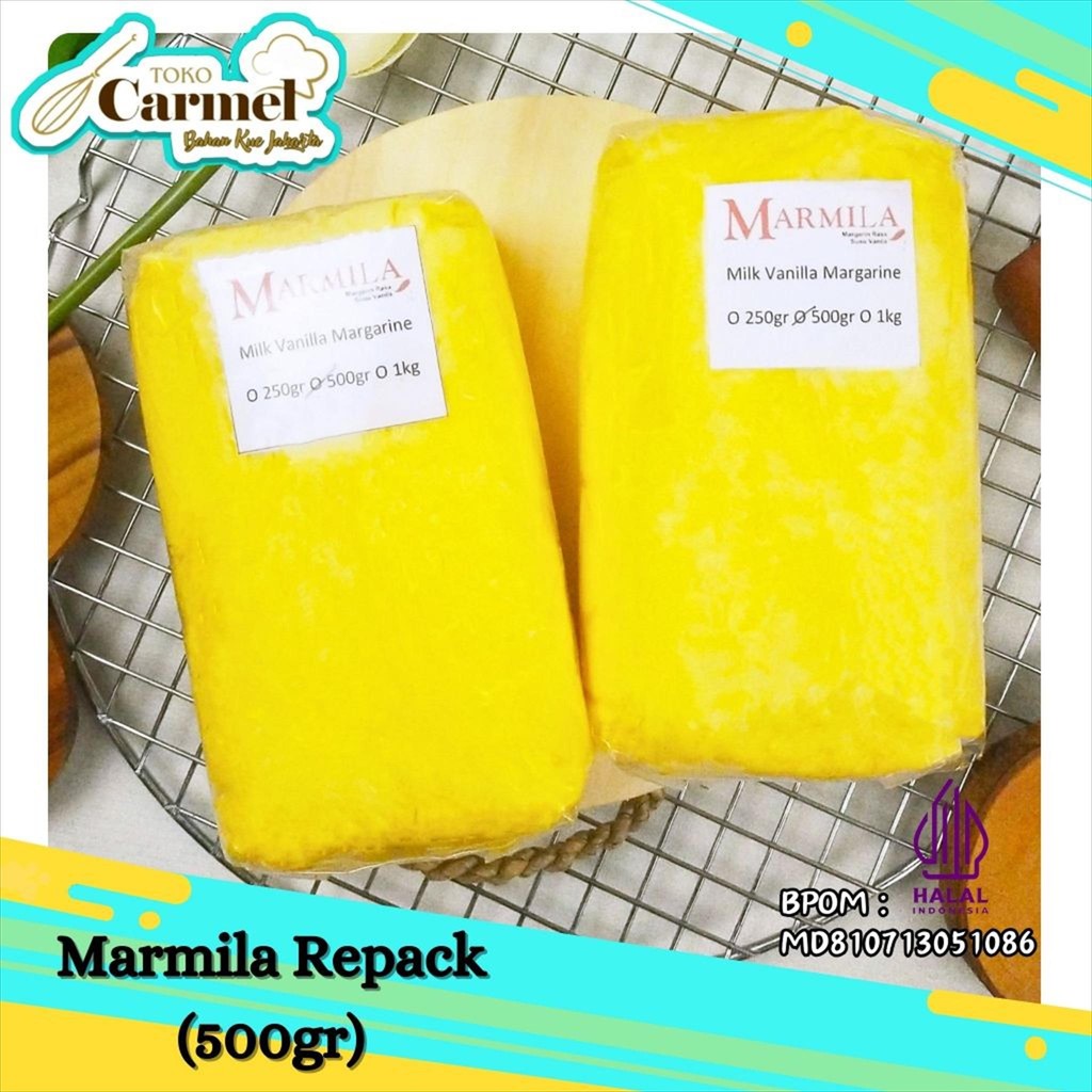 

Marmila Margarine 500gr [Repack] Mentega Rasa Susu Vanilla