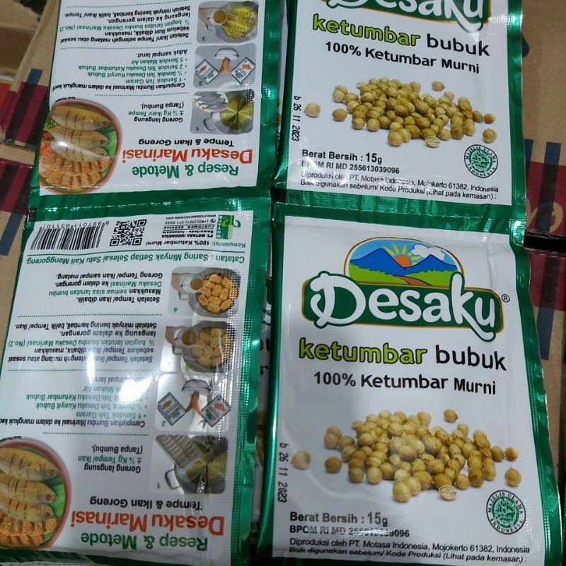 

Desaku Ketumbar Bubuk (1renceng = 12sachet)
