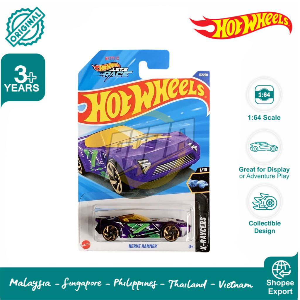 Hot Wheels Nerve Hammer Purple - Lot H 2025