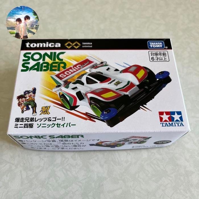 Tomica Diecast Tamiya Mini4wd Sonic Saber