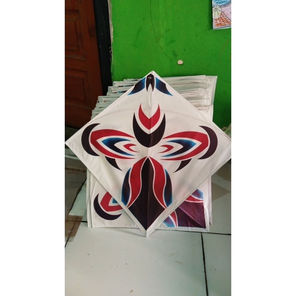 NASPROTOPB layangan sablon seot uk -+58 isi 50 pcs