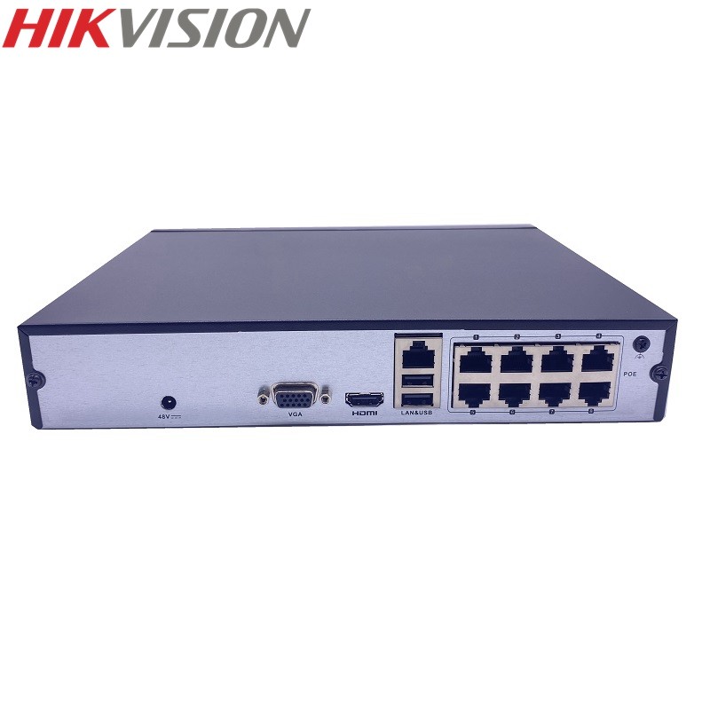 Hikvision DS-7108NI-Q1/8p/m versão original em inglês 8ch portas poe h.265 cctv nvr suporte atualiza