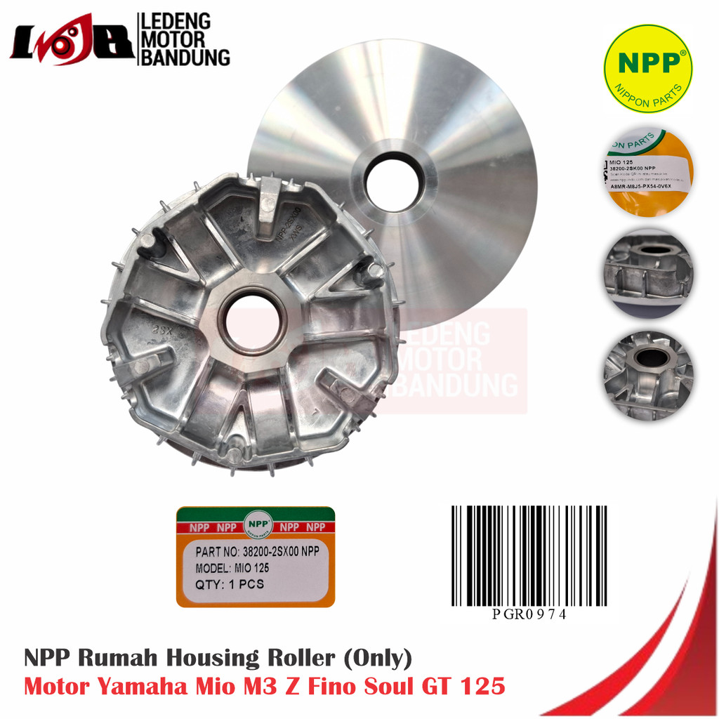 NPP Rumah Roller Only Yamaha Mio M3 125 Z Xride Fino Soul GT 125 CVT Motor Matic