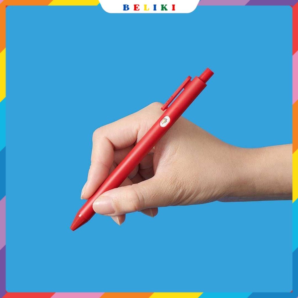 

Kaco Pena Pulpen Gel 0.5mm Dual Ballpoint Quick Dry Black Ink 1 PCS - K3