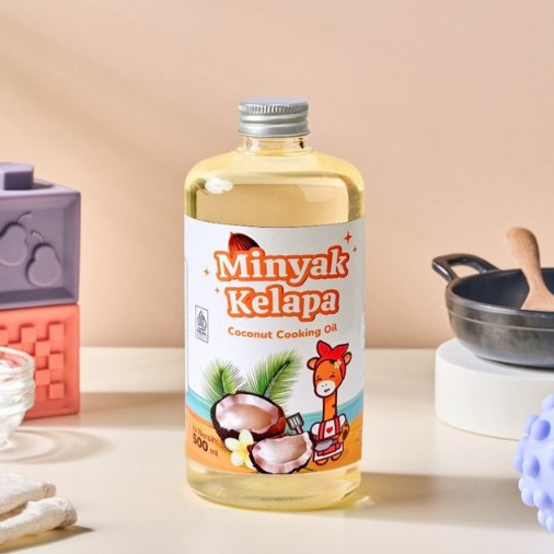 

Plum & Blum Coconut Cooking Oil Minyak MPASI BB Booster - 500 gram