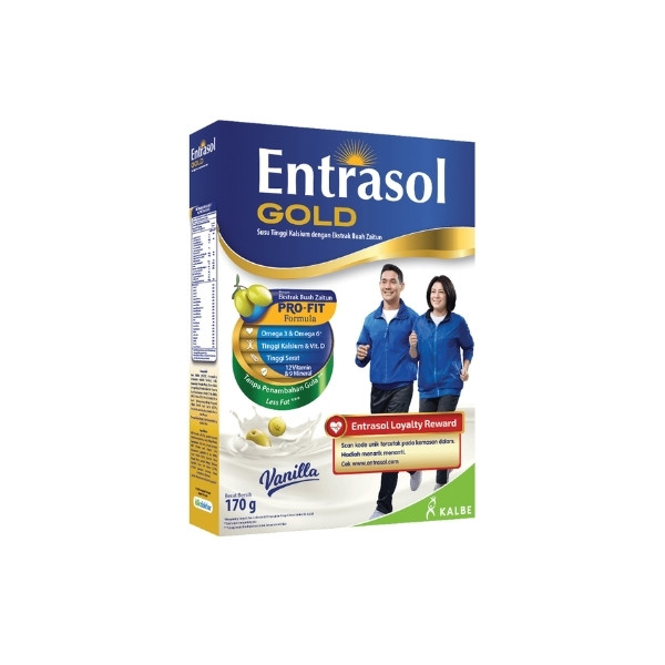 

ENTRASOL GOLD VANILLA BOX 170 GR