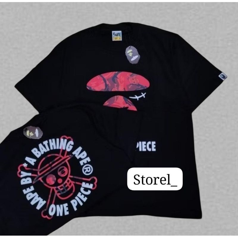 (COD) KAOS BAPE ONE PIECE T-SHIRT A BATHING AAPE ONE PIECE UNISEX