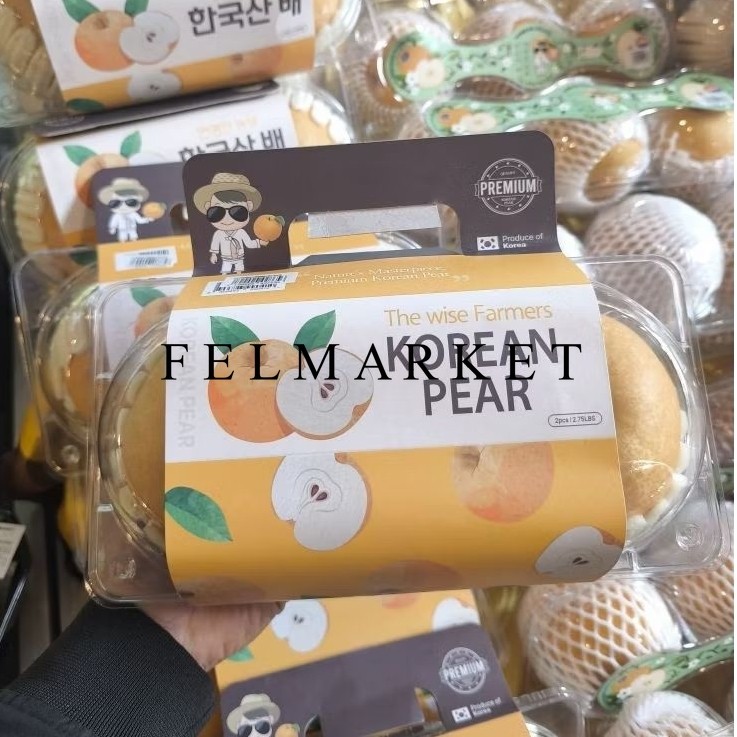 

Buah Pear Korea Original Jumbo 2 Pcs / Pear Korea Manis / Pack