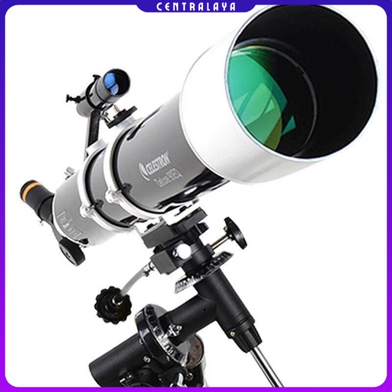 CELESTRON Astronomical Telescope Teropong Bintang - Deluxe 90EQ