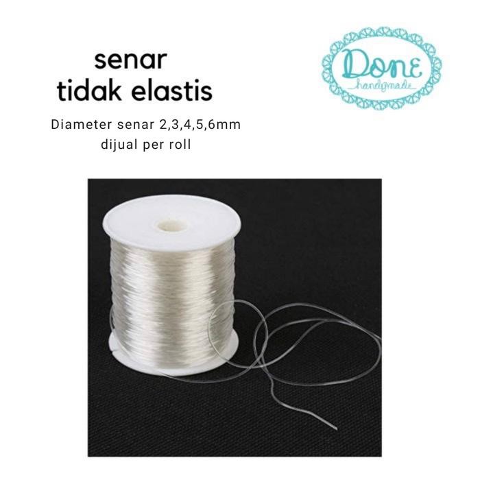 

Senar tidak elastis tali senar tali kenur tali gelang tali pancing - 0,2mm