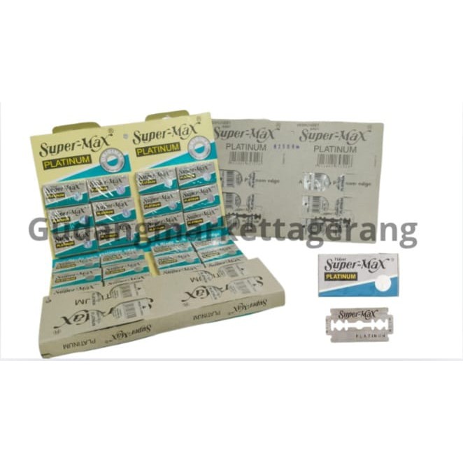 SILET SUPERMAX 100% ORIGINAL 1 PACK ISI 5