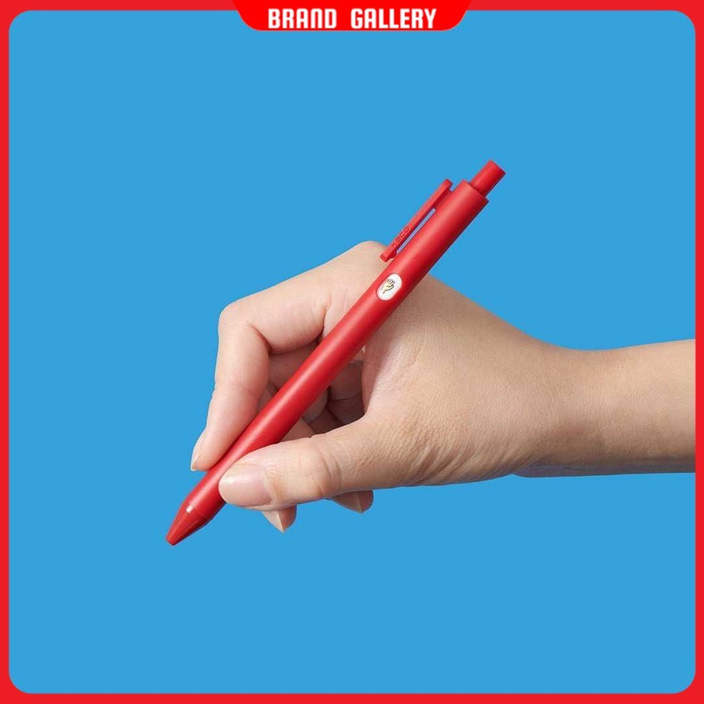 

Kaco Pena Pulpen Gel 0.5mm Dual Ballpoint Quick Dry Black Ink 1 PCS - K3