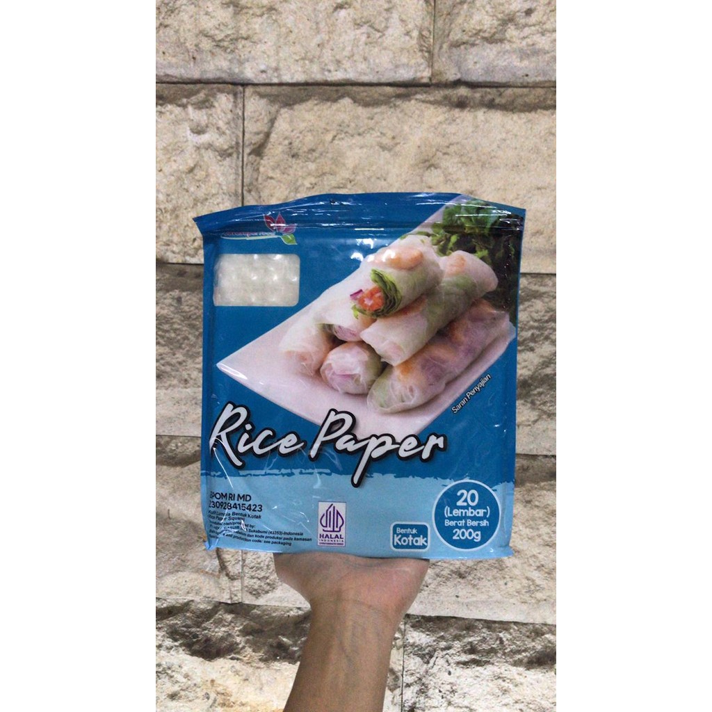 

Rice paper kotak