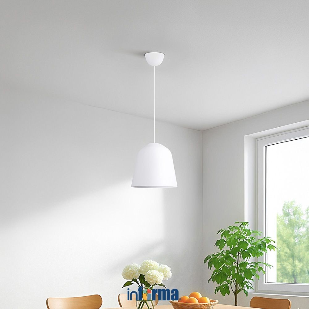 Informa Lucy Lampu Gantung Hias - Putih Pendant Light Lampu Tangkai Hanging Lamp Plafon Light Lampu 