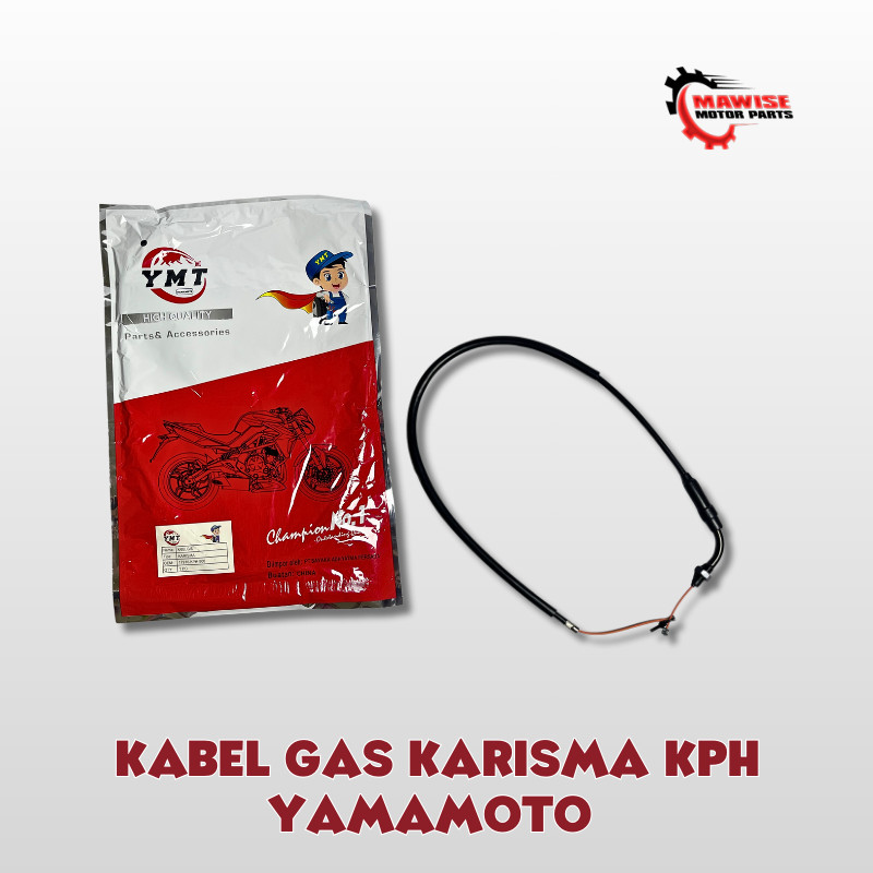 KABEL GAS KARISMA KPH YAMAMOTO - GAS MOTOR KHARISMA 125 TALI GAS KHARISMA KPH