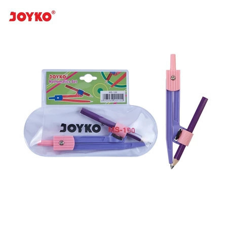 Math Set Jangka Joyko MS-100 Jangka Matematika - Satuan - SHAGB