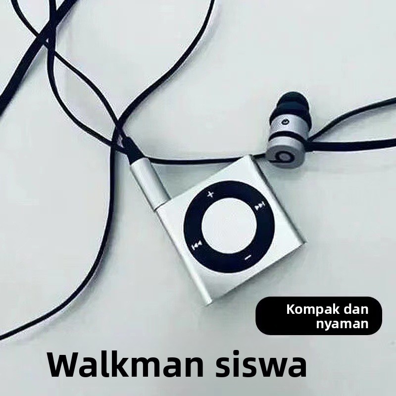 Pemutar MP3 Eksternal untuk Siswa untuk Mendengarkan Musik Pemutar Mini Portabel untuk Siswa SMA Men