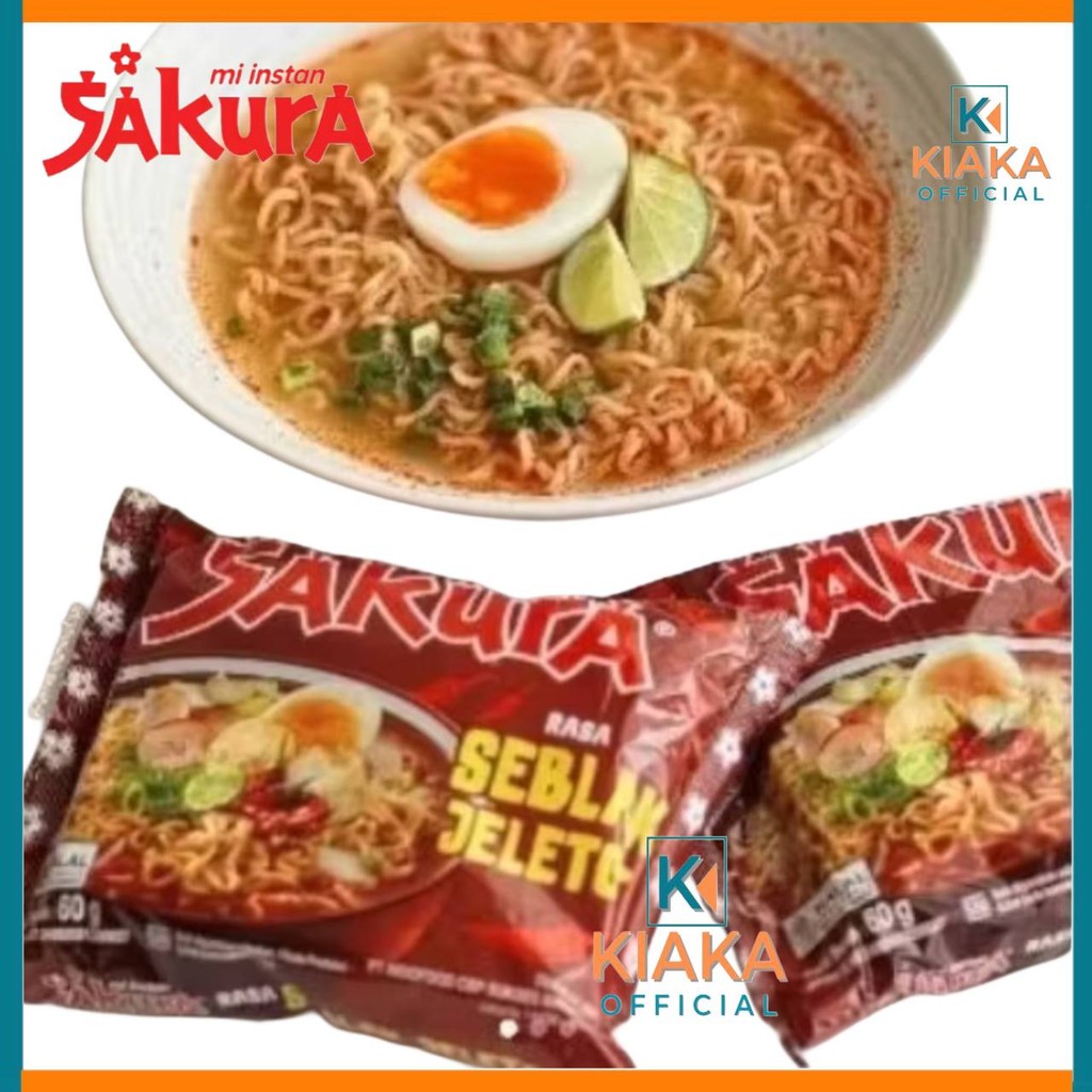 

MIE SAKURA RASA SEBLAK JELETOT 60GR BPOM HALAL ORI