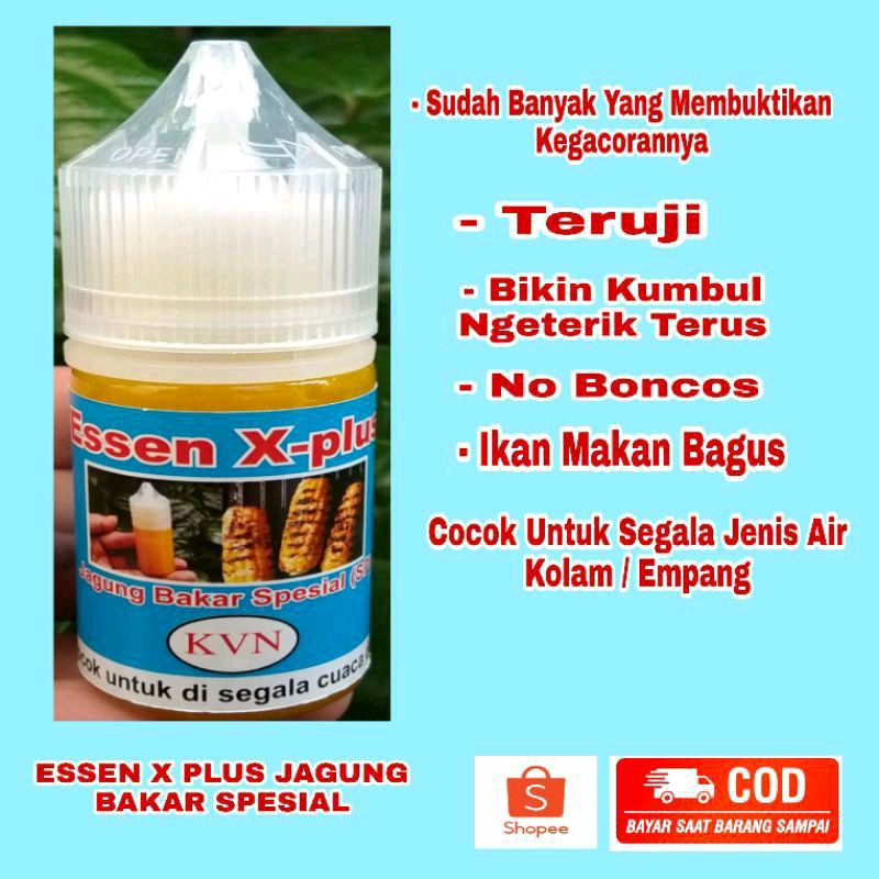 Umpan Pancing Essen x Plus 30ml-Aroma Jagung Bakar SPESIAL--627 1