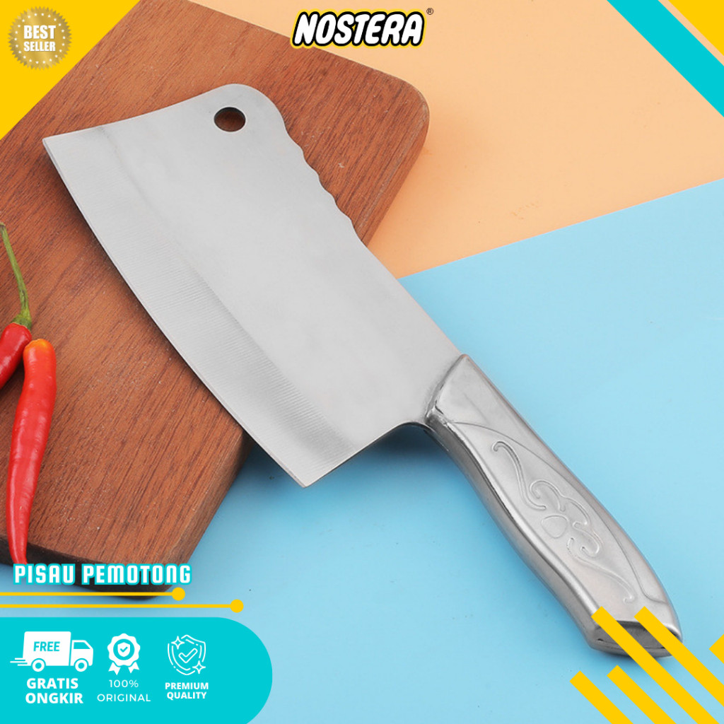 - Pisau Pemotong Tulang  Sapi | Pisau Daging Tajam Serbaguna