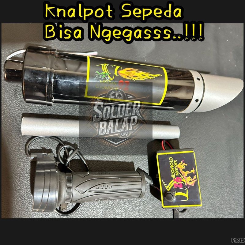 Gema Adventure knalpot racing balap sepeda anak